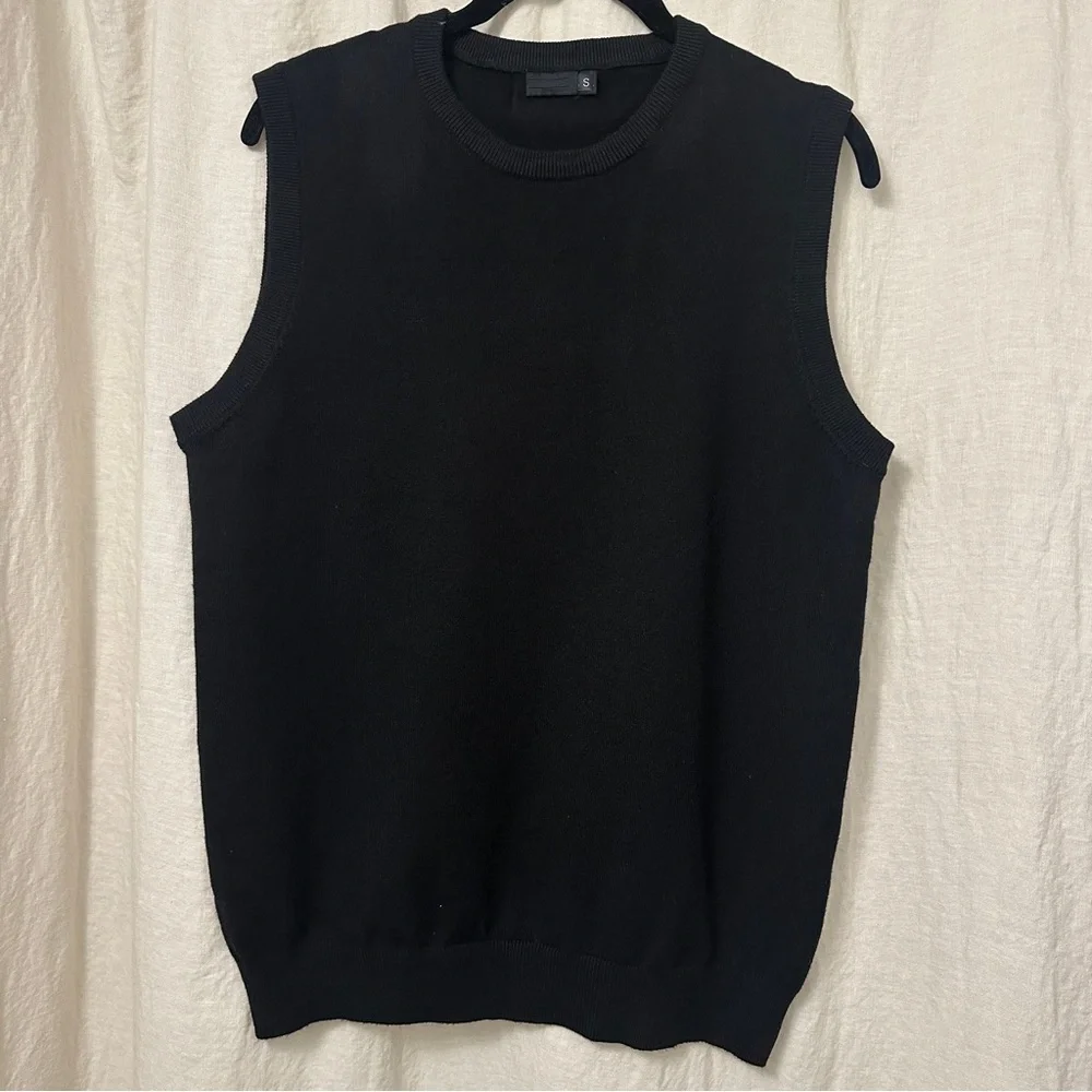 Shein Sleeveless Sweater - Black